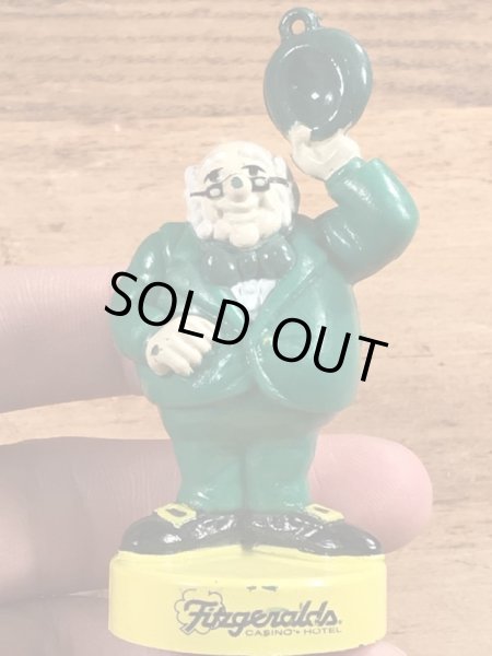 フィッツジェラルドカジノホテルの企業キャラクターのビンテージのPVCフィギュア