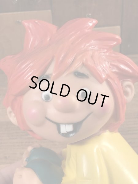 80年代のプムックルのビンテージのコインバンクドール