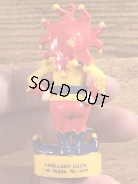 ラスベガスのカジノホテルの企業キャラクターのビンテージのPVCフィギュア