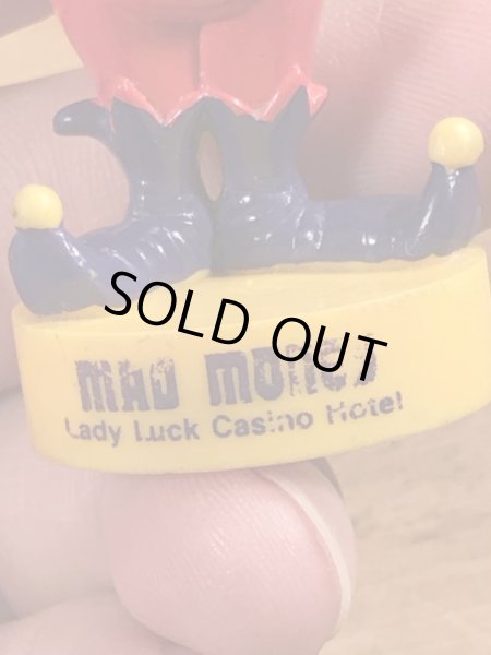 レディラックカジノホテルのアドバタイジングキャラクターのヴィンテージのおもちゃ