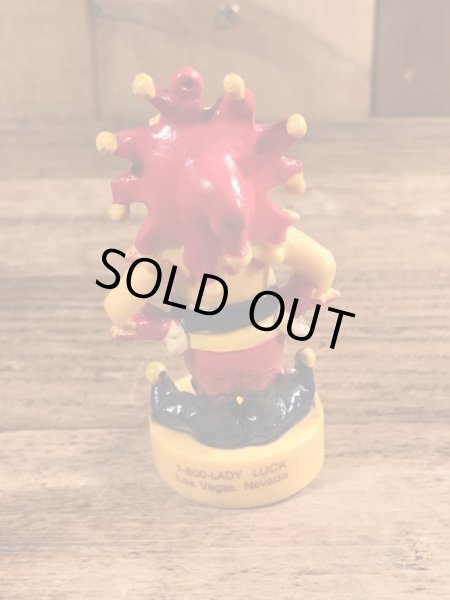 ラスベガスのカジノのアドバタイジングキャラクターのヴィンテージトイ