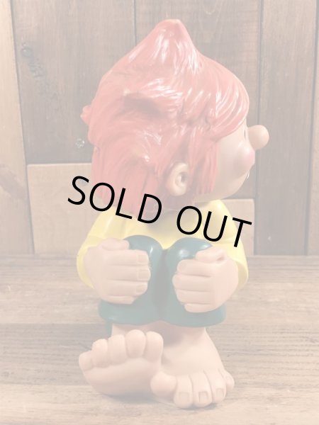 80年代のプムックルのビンテージのコインバンクドール