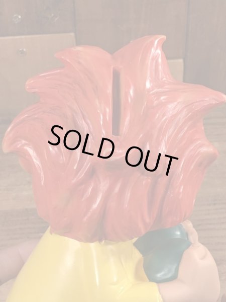 80年代のプムックルのビンテージのコインバンクドール