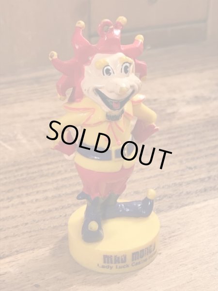 ラスベガスのカジノホテルの企業キャラクターのビンテージのPVCフィギュア