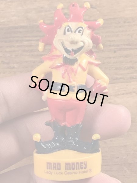 企業キャラクターのレディラックカジノホテルのビンテージのPVCフィギュア