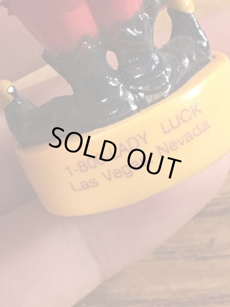 企業キャラクターのレディラックカジノホテルのビンテージのPVCフィギュア