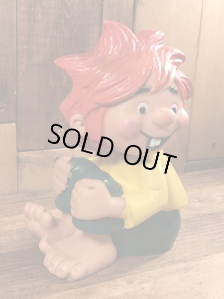 80年代のプムックルのビンテージのコインバンクドール