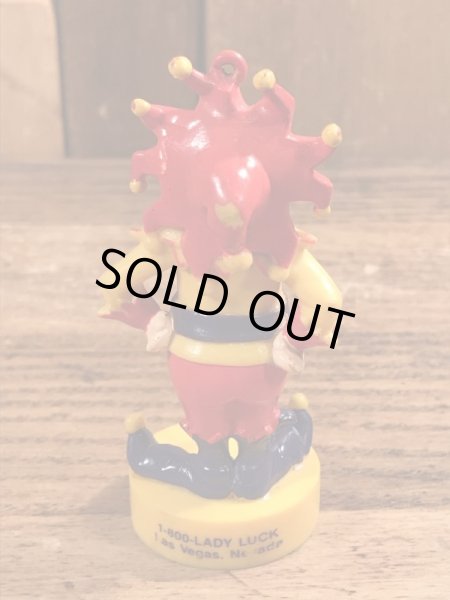 レディラックカジノホテルのアドバタイジングキャラクターのヴィンテージのおもちゃ