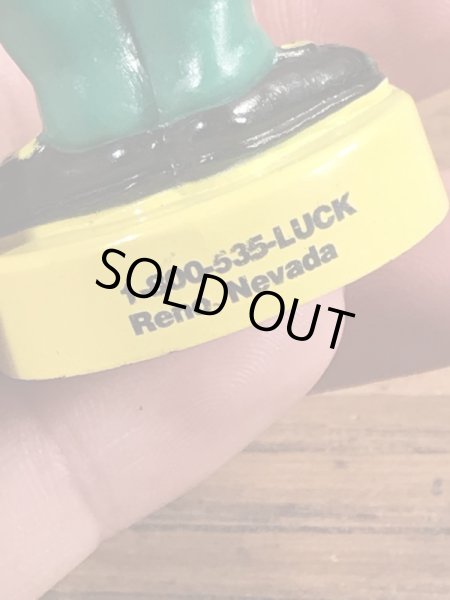 フィッツジェラルドカジノホテルの企業キャラクターのビンテージのPVCフィギュア