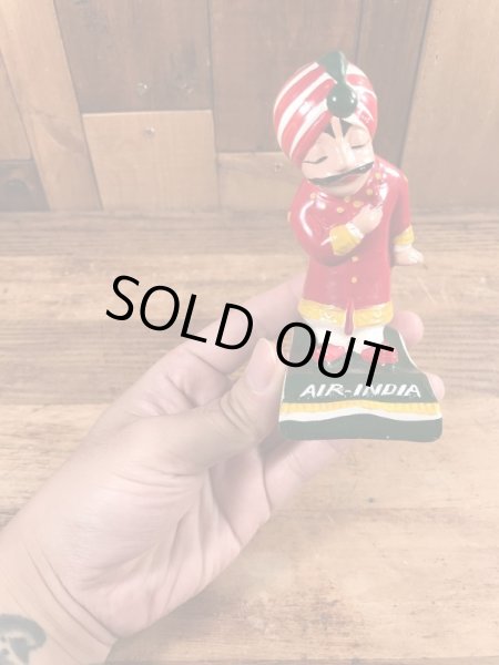 エアインディアのアドバタイジングキャラクターのヴィンテージのトイ