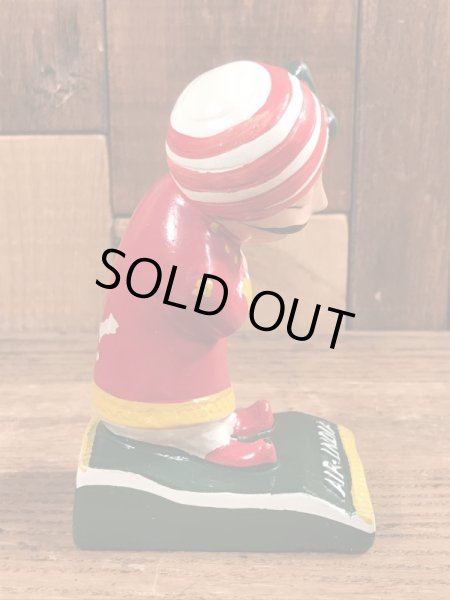 エアインディアの企業キャラクターのビンテージのディスプレイフィギュア