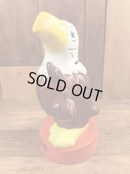 ブッシュガーデンの企業キャラクターのヴィンテージの貯金箱フィギュア