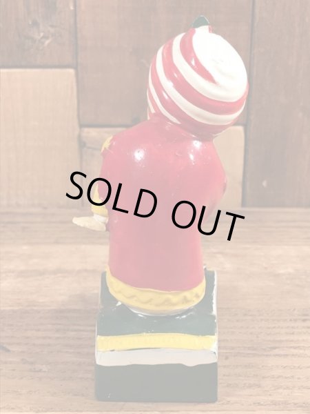 企業キャラクターのエアインディアのマハラジャのヴィンテージのおもちゃ