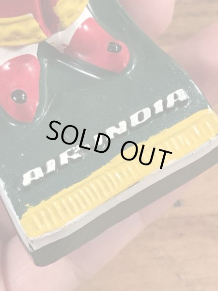 企業キャラクターのエアインディアのマハラジャのヴィンテージのおもちゃ