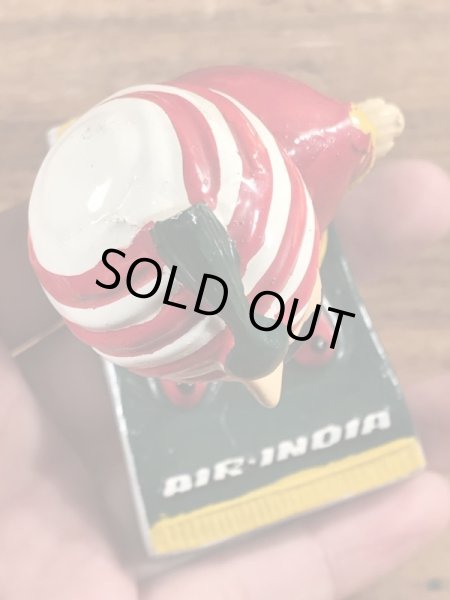 アドバタイジングキャラクターのエアインディアのビンテージのディスプレイフィギュア