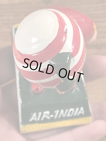 エアインディアの企業キャラクターのビンテージのディスプレイフィギュア