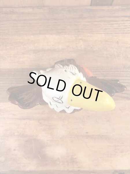 ブッシュガーデンのアドバタイジングキャラクターのビンテージのコインバンクドール