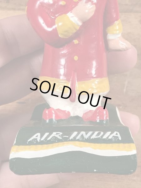 エアインディアのアドバタイジングキャラクターのヴィンテージのトイ