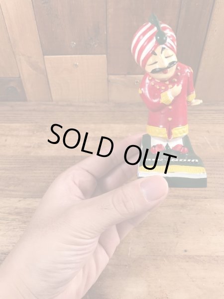 企業キャラクターのエアインディアのマハラジャのヴィンテージのおもちゃ