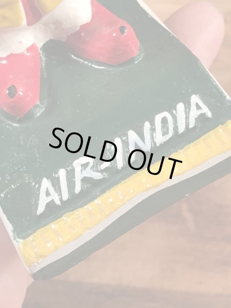 エアインディアの企業キャラクターのビンテージのディスプレイフィギュア