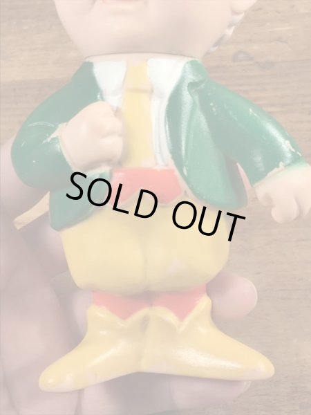 キーブラー　ヴィンテージ　ソフビ人形　アーニー　アドバタイジングキャラクター　70’s