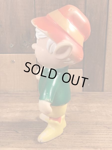 キーブラー　ヴィンテージ　ソフビ人形　企業キャラクター　70’s