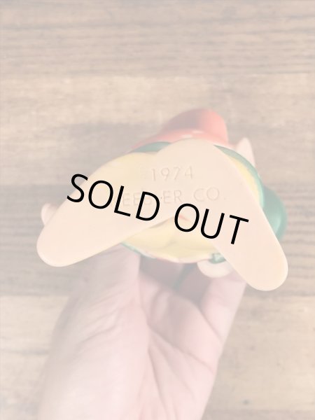 キーブラー　ヴィンテージ　ソフビ人形　アーニー　アドバタイジングキャラクター　70’s