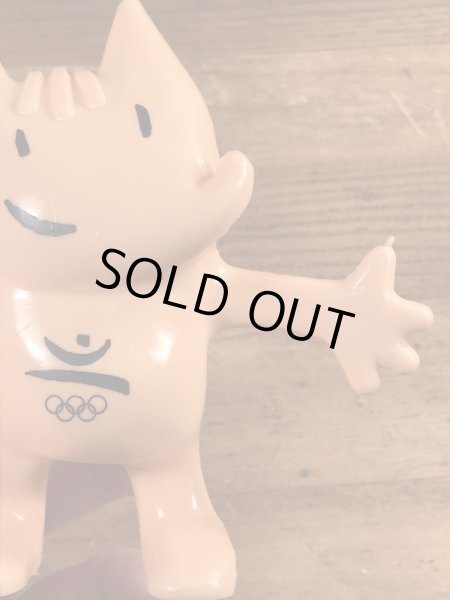 バルセロナオリンピック　ヴィンテージ　PVCフィギュア　コビー　マスコットキャラクター　90’s