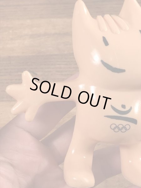 オリンピック　ビンテージ　PVCフィギュア　コビー　アドバタイジングキャラクター　90年代