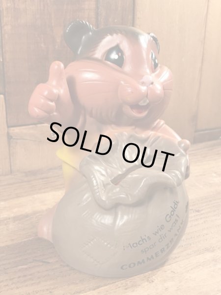 企業キャラクター　ビンテージ　コインバンク　コメルツバンク　ドイツ