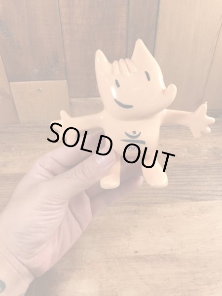 バルセロナオリンピック　ヴィンテージ　PVCフィギュア　コビー　マスコットキャラクター　90’s