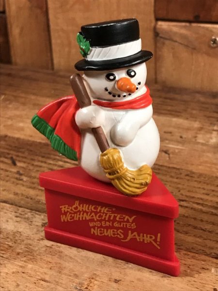 スノーマン ヴィンテージ PVCフィギュア シュライヒ スマーフ 80’s