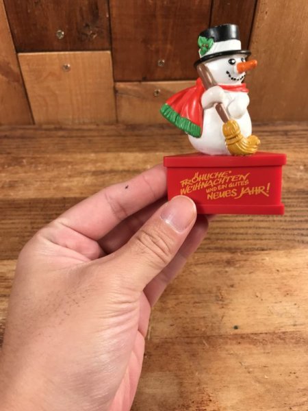 スノーマン ヴィンテージ PVCフィギュア シュライヒ スマーフ 80’s