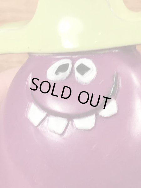 ファニーフェイス　ビンテージ　ランプウォーカー　アドバタイジングキャラクター　グーフィーグレープ