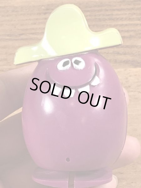 ファニーフェイス　ビンテージ　ランプウォーカー　アドバタイジングキャラクター　グーフィーグレープ