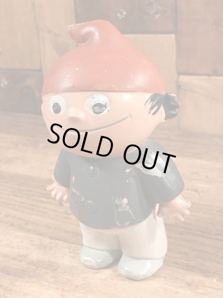 マインツェルマンヒェン　ヴィンテージ　ソフビ人形　アドバタイジングキャラクター　ドイツ