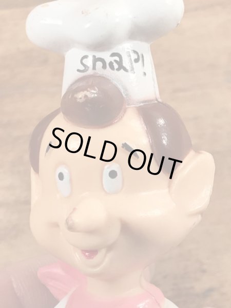 ポップスナップクラックル　ビンテージ　フィギュア　企業キャラクター　ケロッグ