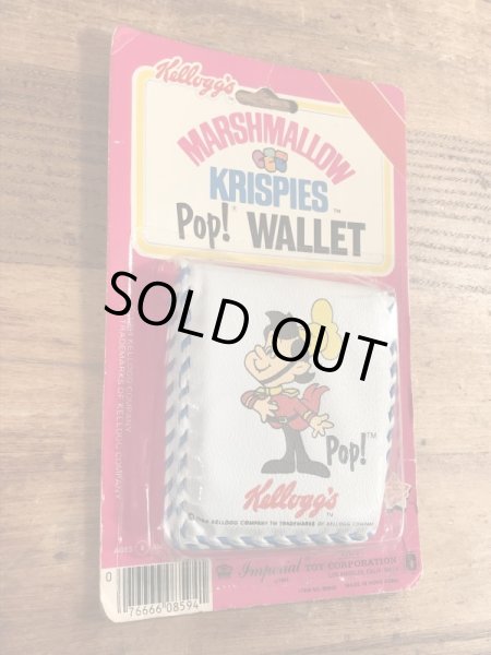 ケロッグ ビンテージ お財布 アドバタイジングキャラクター ライスクリスピー