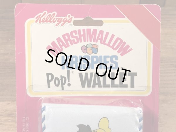 ケロッグ ビンテージ お財布 アドバタイジングキャラクター ライスクリスピー