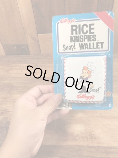ライスクリスピー ヴィンテージ ウォレット アドバタイジングキャラクター ケロッグ