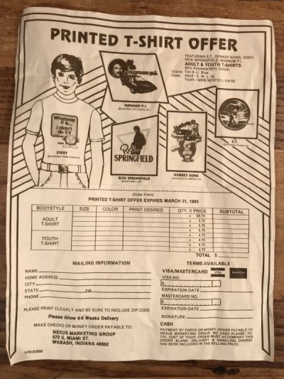 画像1: Cap'n Crunch “It's Space Invaders” Kids T-Shirt　キャプテンクランチ　ビンテージ　キッズTシャツ　80年代