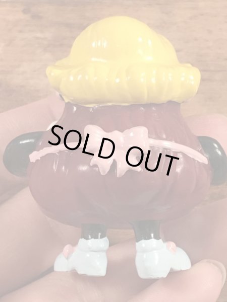 カリフォルニアレーズン　ビンテージ　PVCフィギュア　マム　アドバタイジングキャラクター