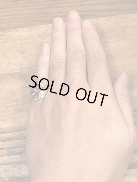 カールスジュニア　ヴィンテージ　指輪　アドバタイジングキャラクター　70’s