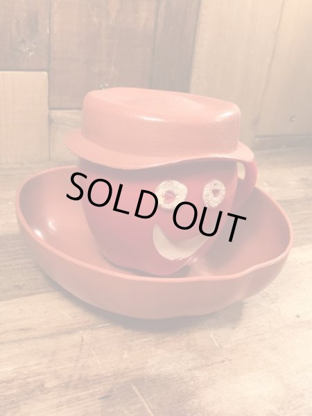 アップルジャックス　ビンテージ　マグカップ＆ボウル　アドバタイジングキャラクター　シリアル