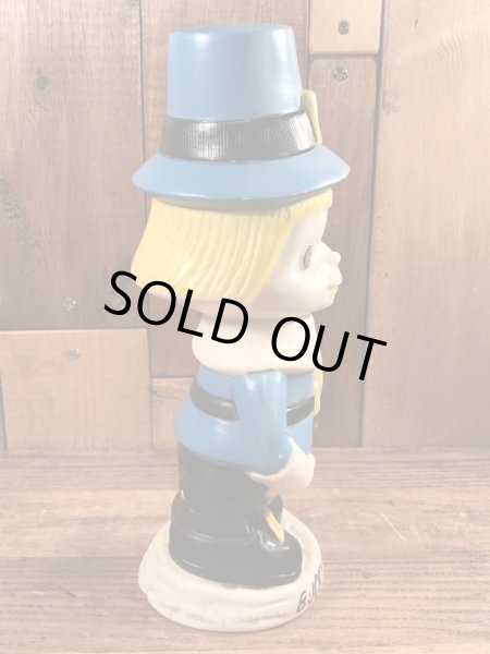 バッキーブラッドフォード　ビンテージ　スクイーズドール　企業キャラクター　70年代