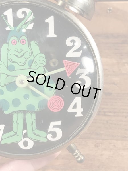 ペプトビスモル ビンテージ 目覚まし時計 アドバタイジングキャラクター 70年代