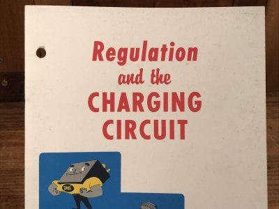 画像1: Delco Remy Regulation and the Charging Circuit Booklet　企業物　ビンテージ　ブックレット　50年代
