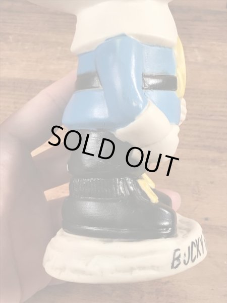 バッキーブラッドフォード　ヴィンテージ　ソフビフィギュア　アドバタイジングキャラクター　70’s