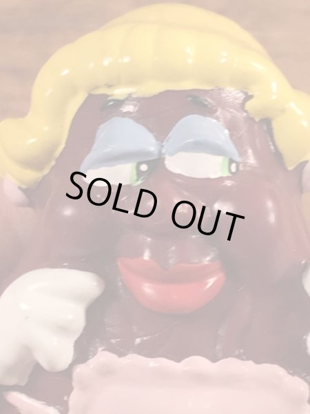 カリフォルニアレーズン　ビンテージ　PVCフィギュア　マム　アドバタイジングキャラクター