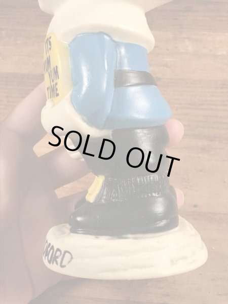 バッキーブラッドフォード　ヴィンテージ　ソフビフィギュア　アドバタイジングキャラクター　70’s